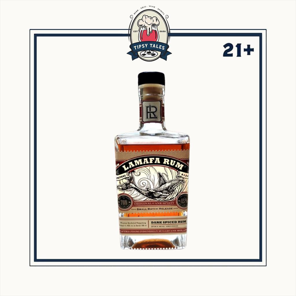 Lamafa Dark Spiced Rum 700ml 1
