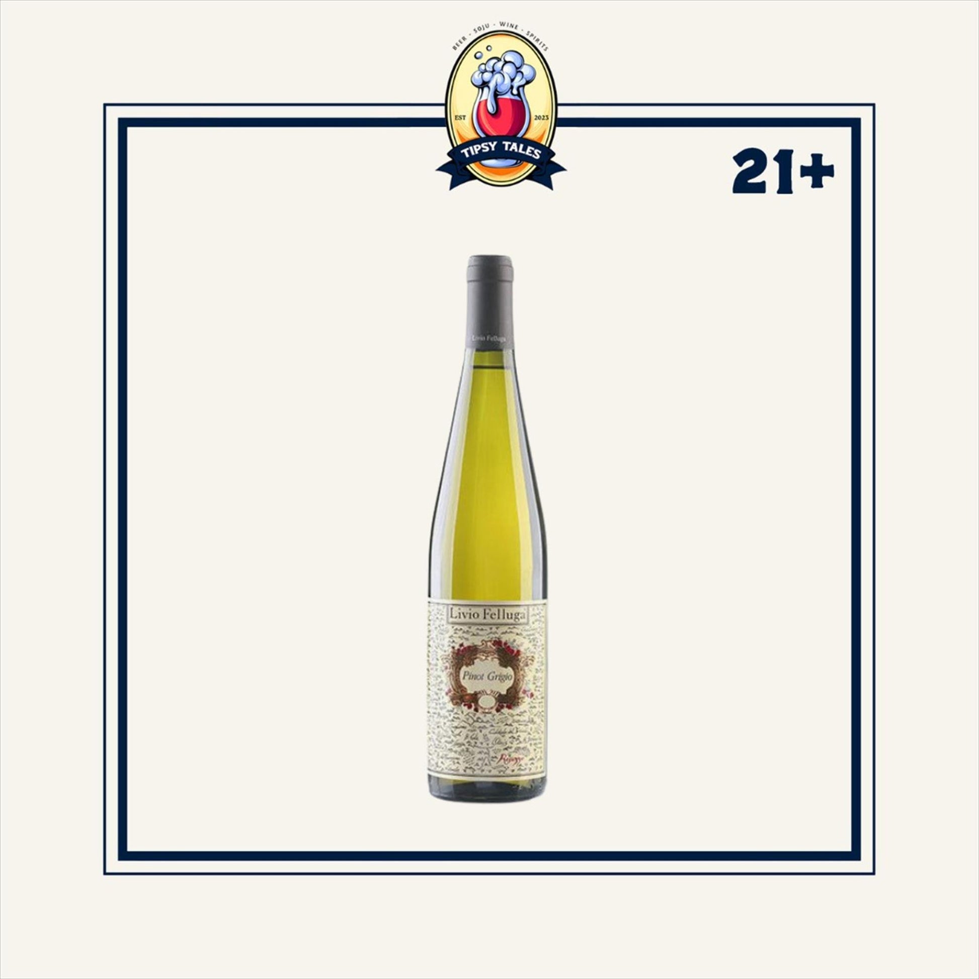 Livio Felluga Pinot Grigio the classic Friuli variety 2022 750ml 1