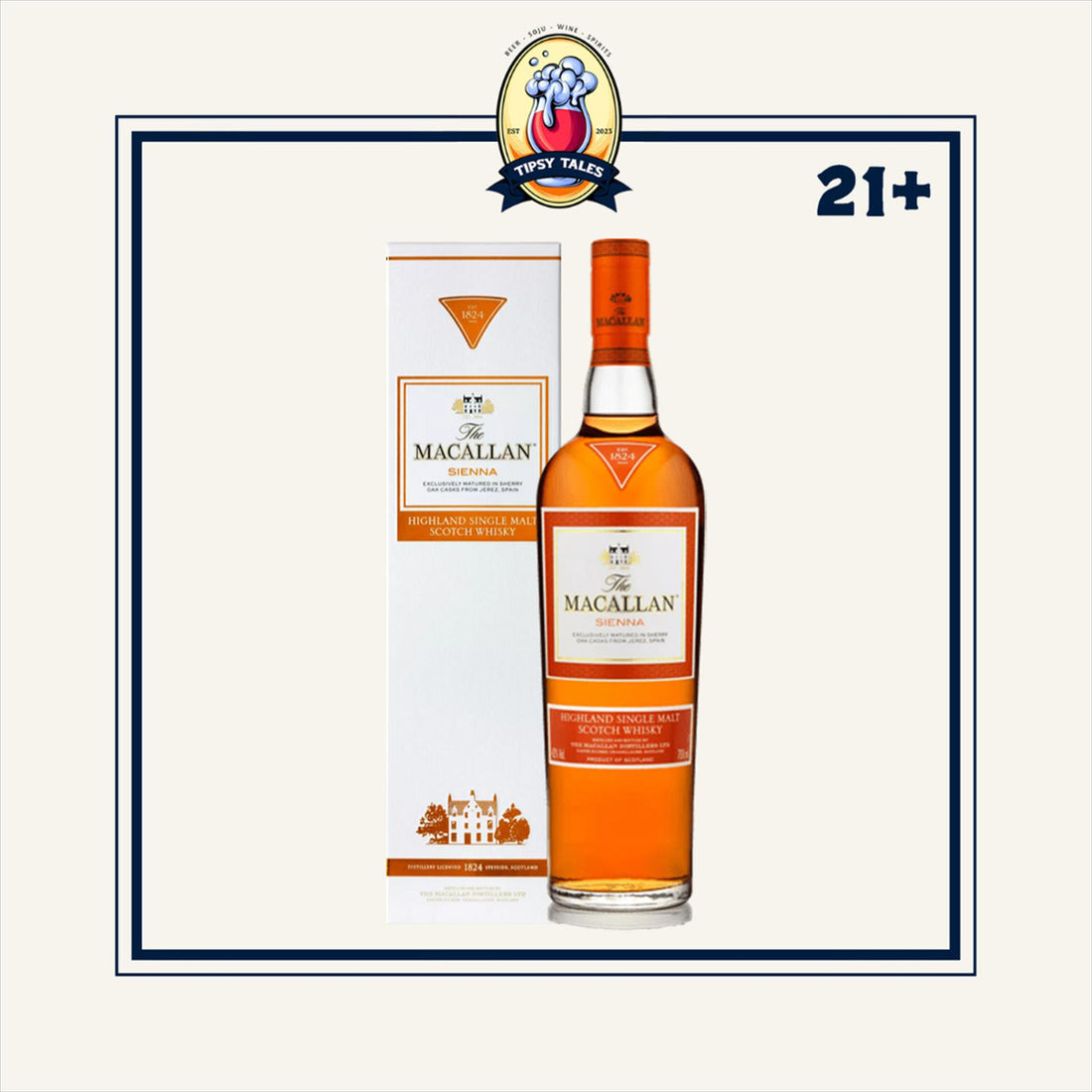 Macallan Sienna The 1824 Series 700ml 1