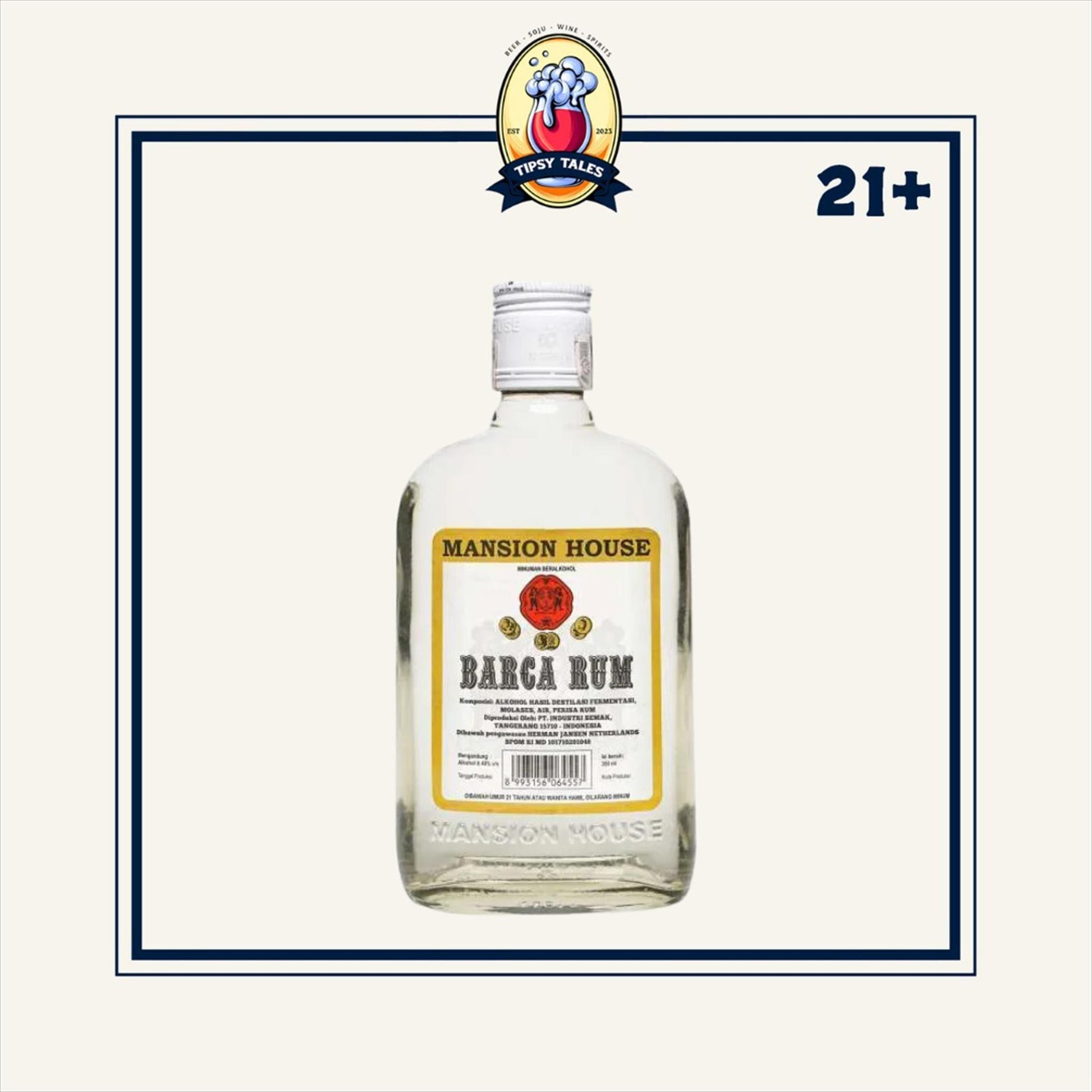 Mansion House Barca Rum 350ml 1