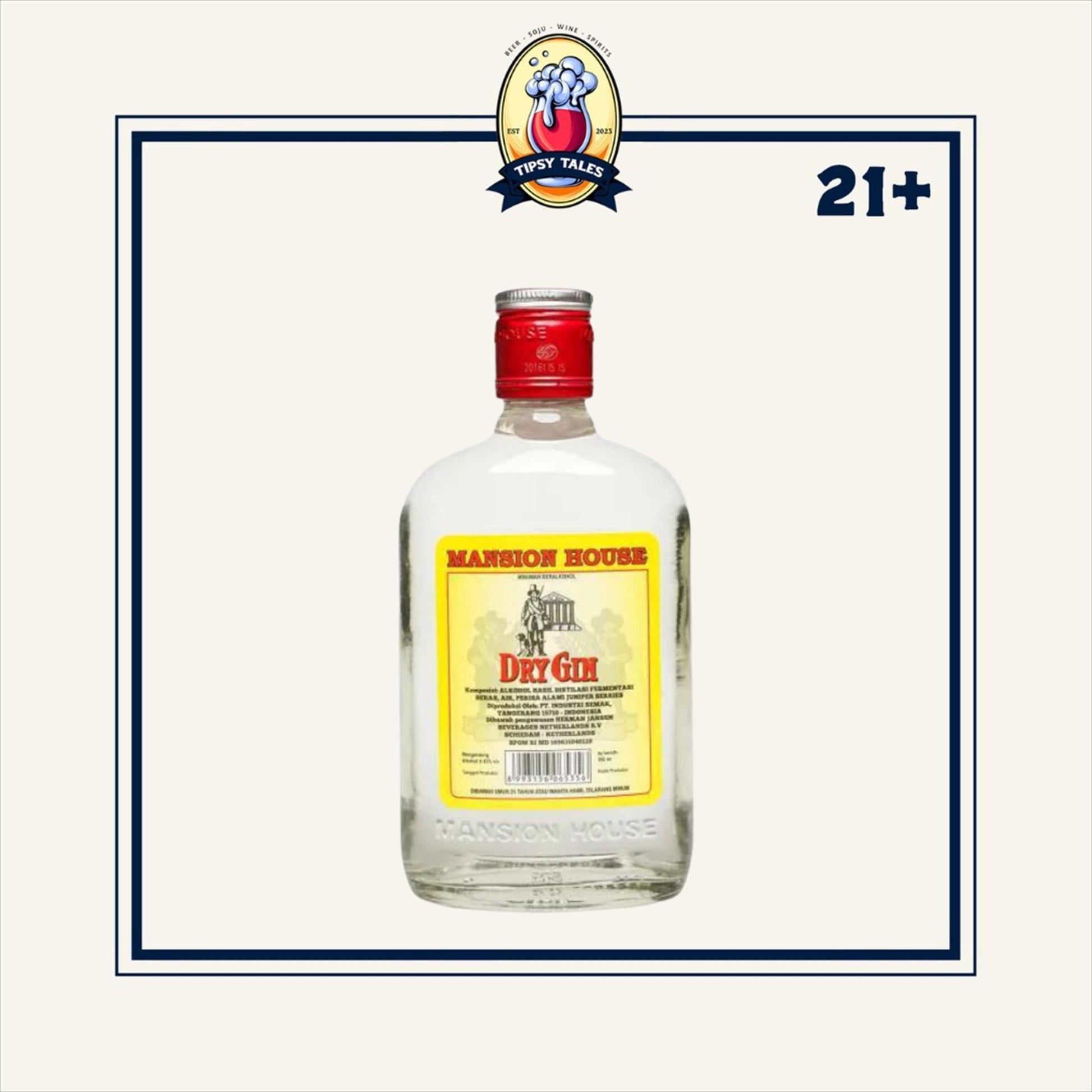 Mansion House Dry Gin 350ml 1