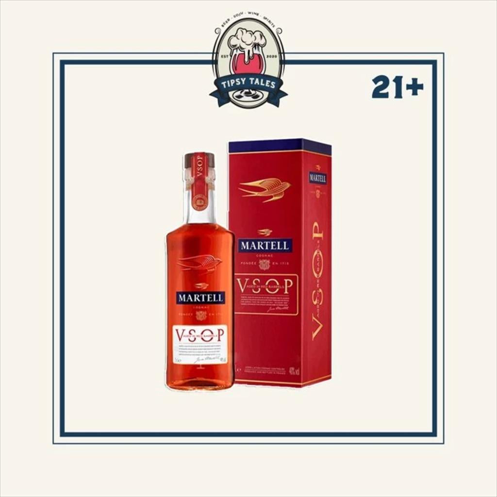 Martel VSOP Red Barrel Cognac France 750ml 1
