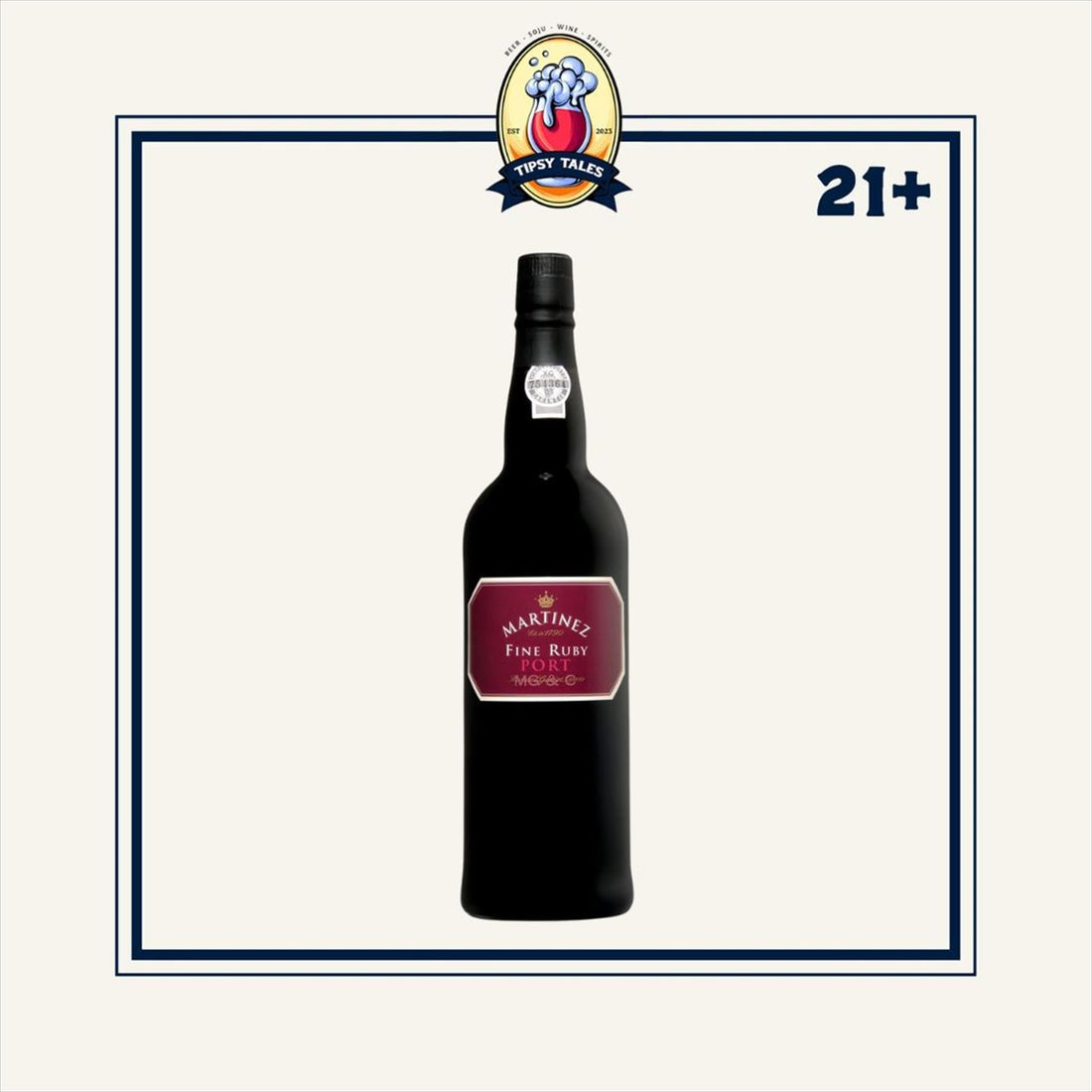 Martinez Fine Ruby Port Wine750ml 1