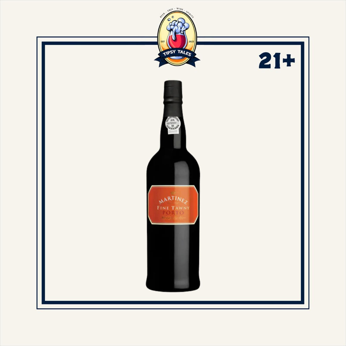 Martinez Fine Tawny Port Wine750ml 1