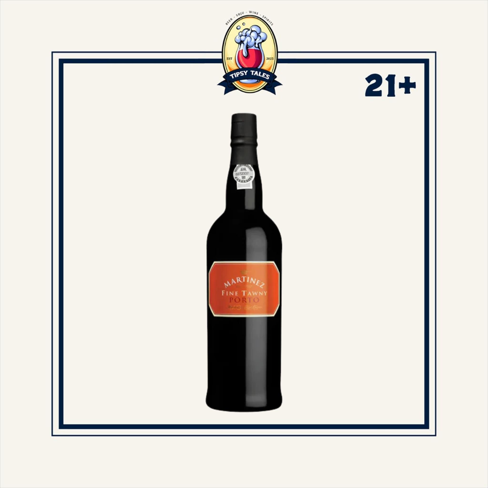 Martinez Fine Tawny Port Wine750ml 1