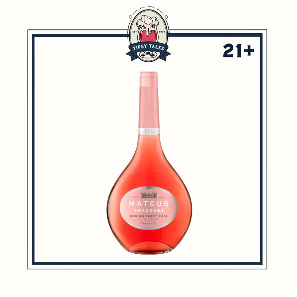 Mateus Aragones Sweet Rose Wine 750ml 1