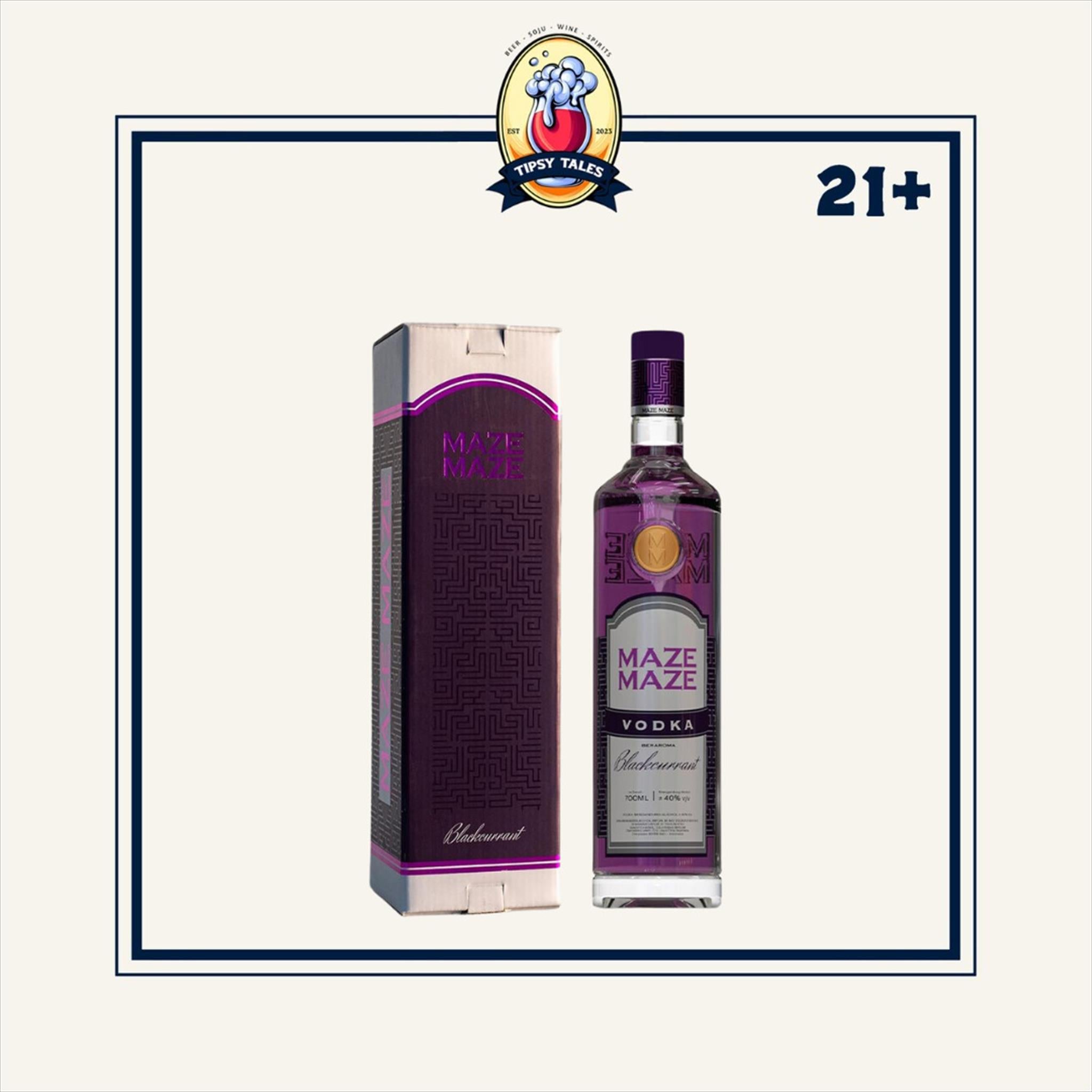 Maze Maze Vodka  Blackcurrant 700ml 1