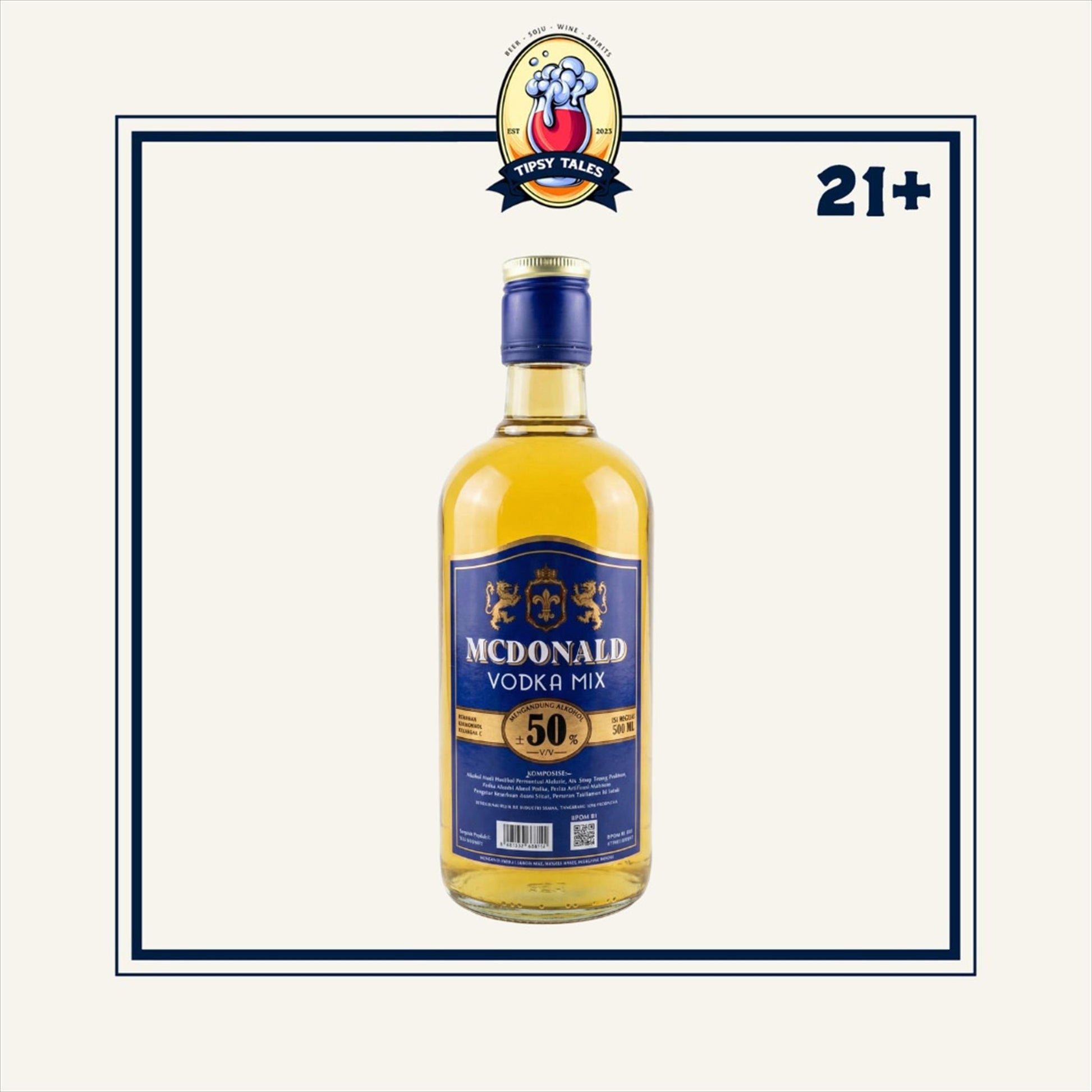 Mc Donald Vodka Mix 50% 500ml 1
