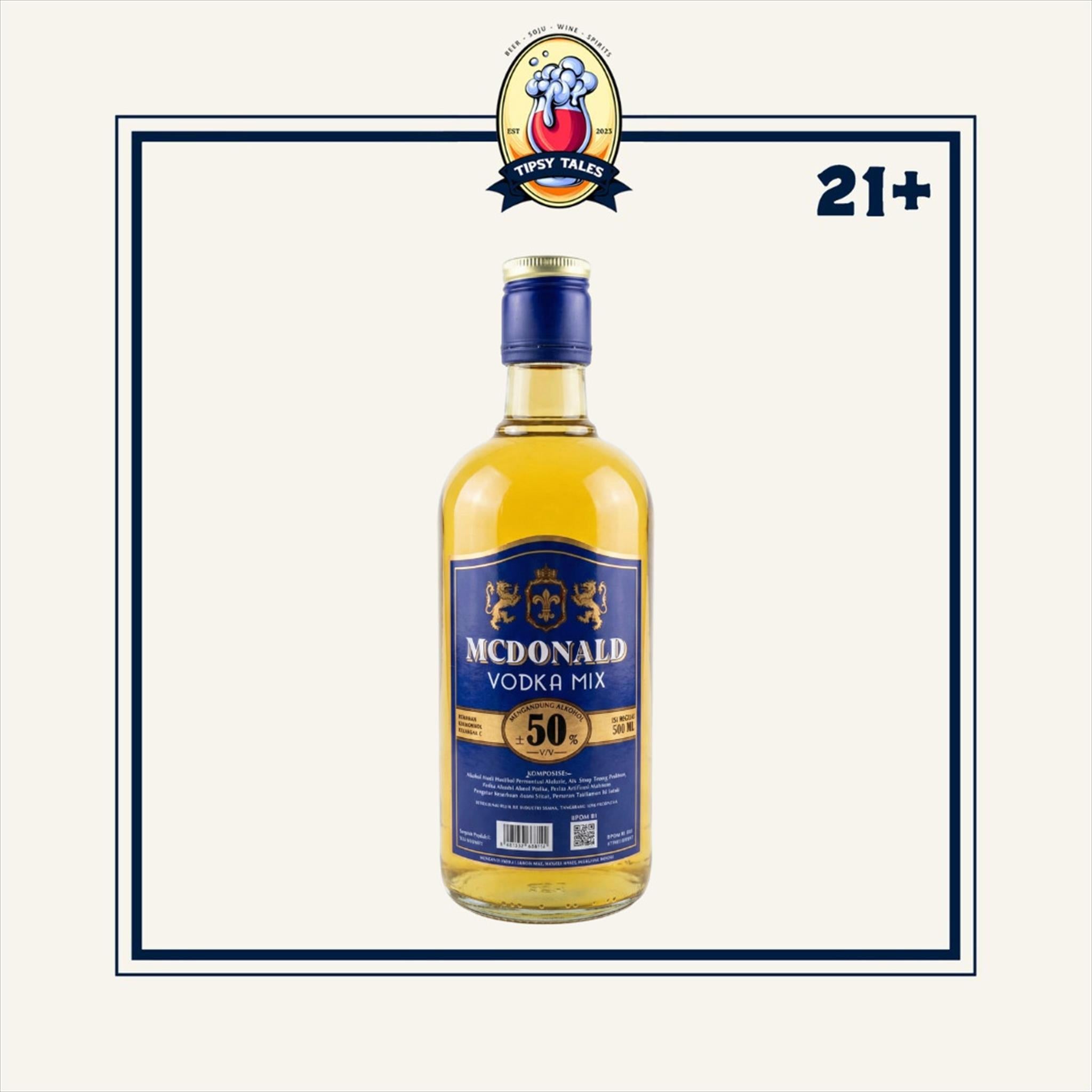 Mc Donald Vodka Mix 50% 500ml 1