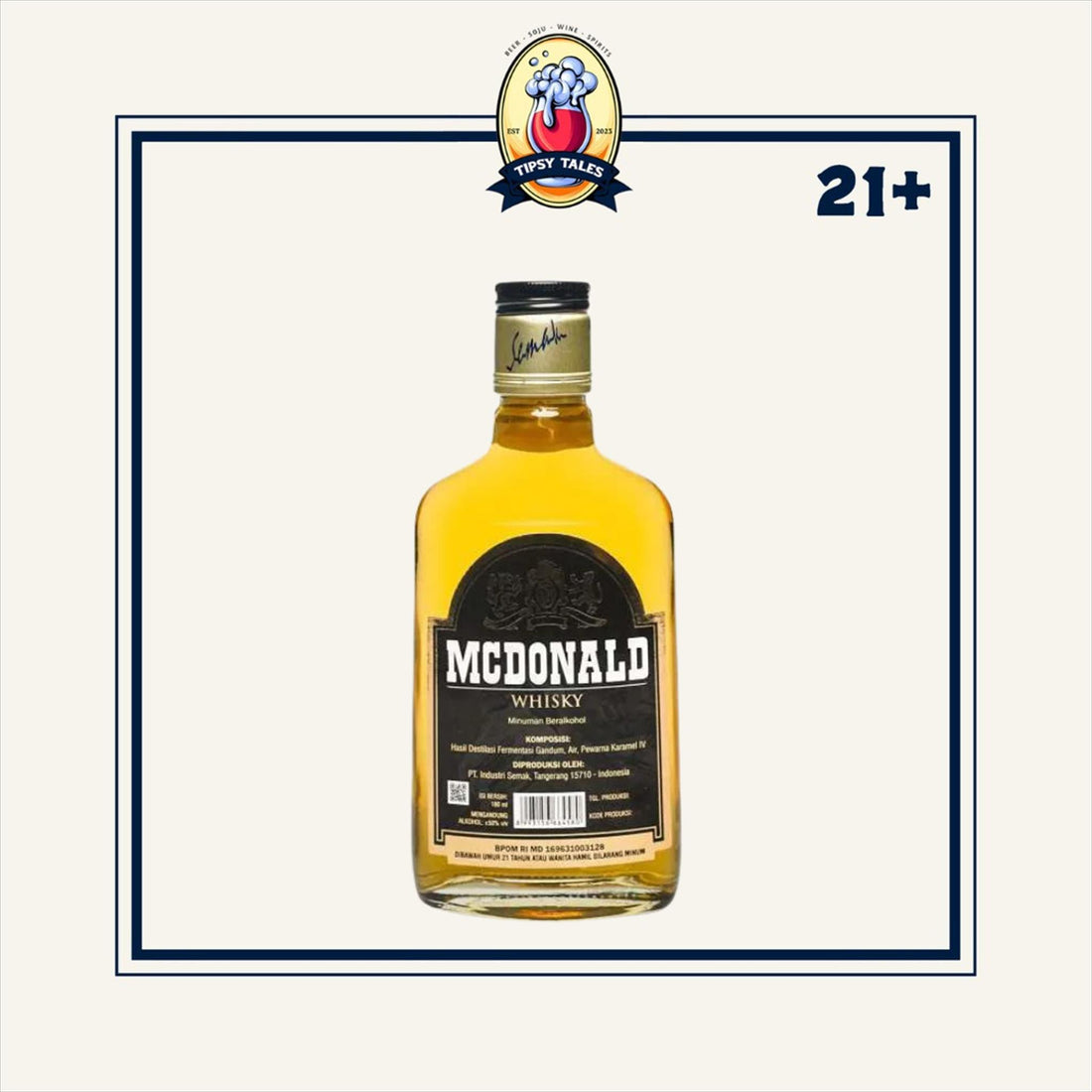 Mc Donald Whisky 180ml 1