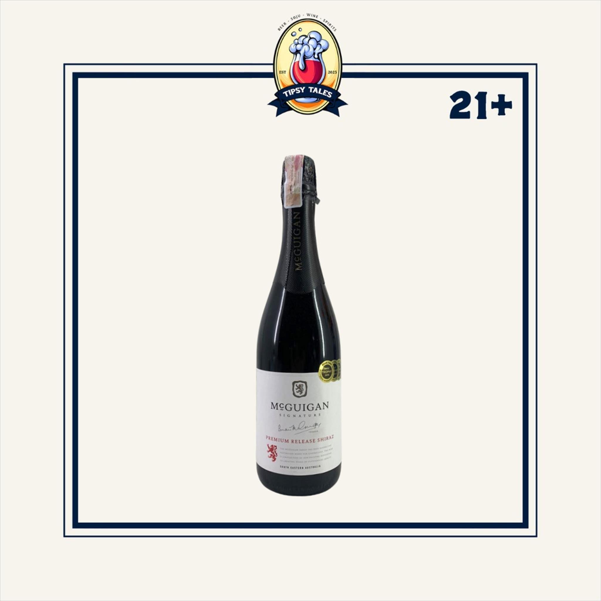Mc Guigan Signature Premium Release Shiraz 750ml 1