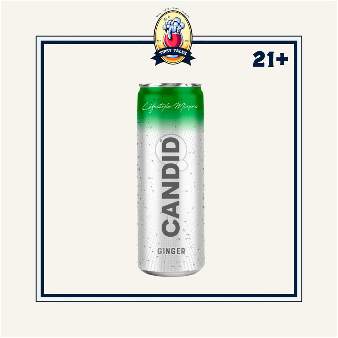 Mixer Candid Ginger Ale 250ml 1