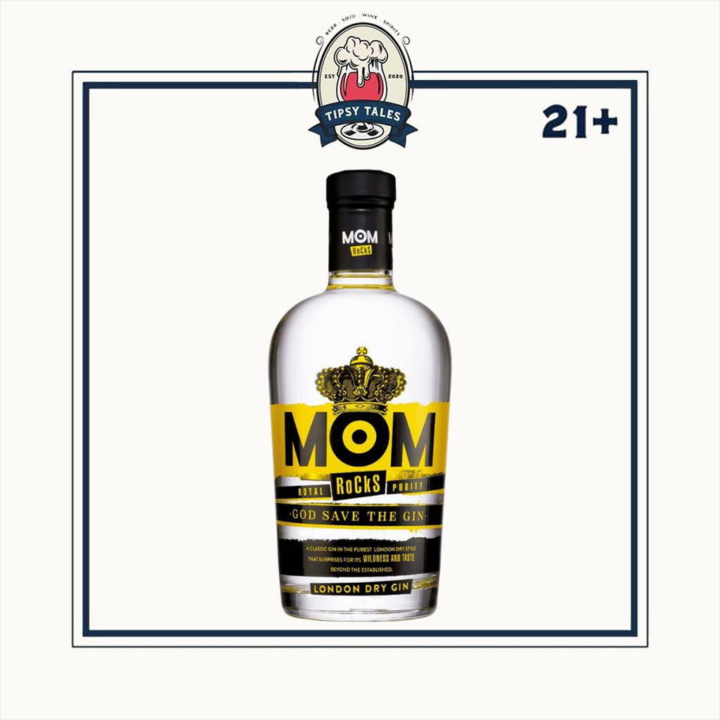 MOM Rocks London Dry Gin 750ml 1
