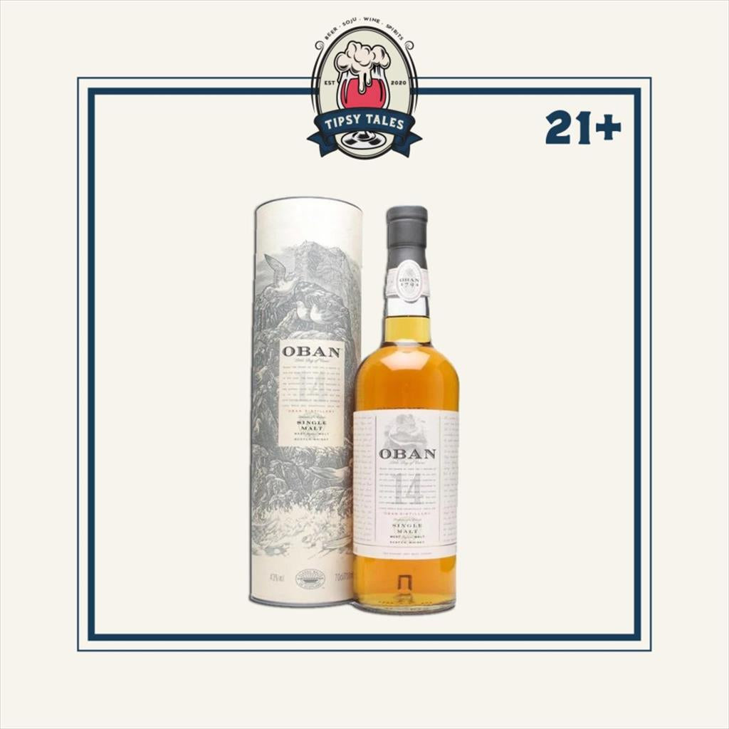 Oban 14 Year Old Single Malt Scotch Whiksy 700ml 1