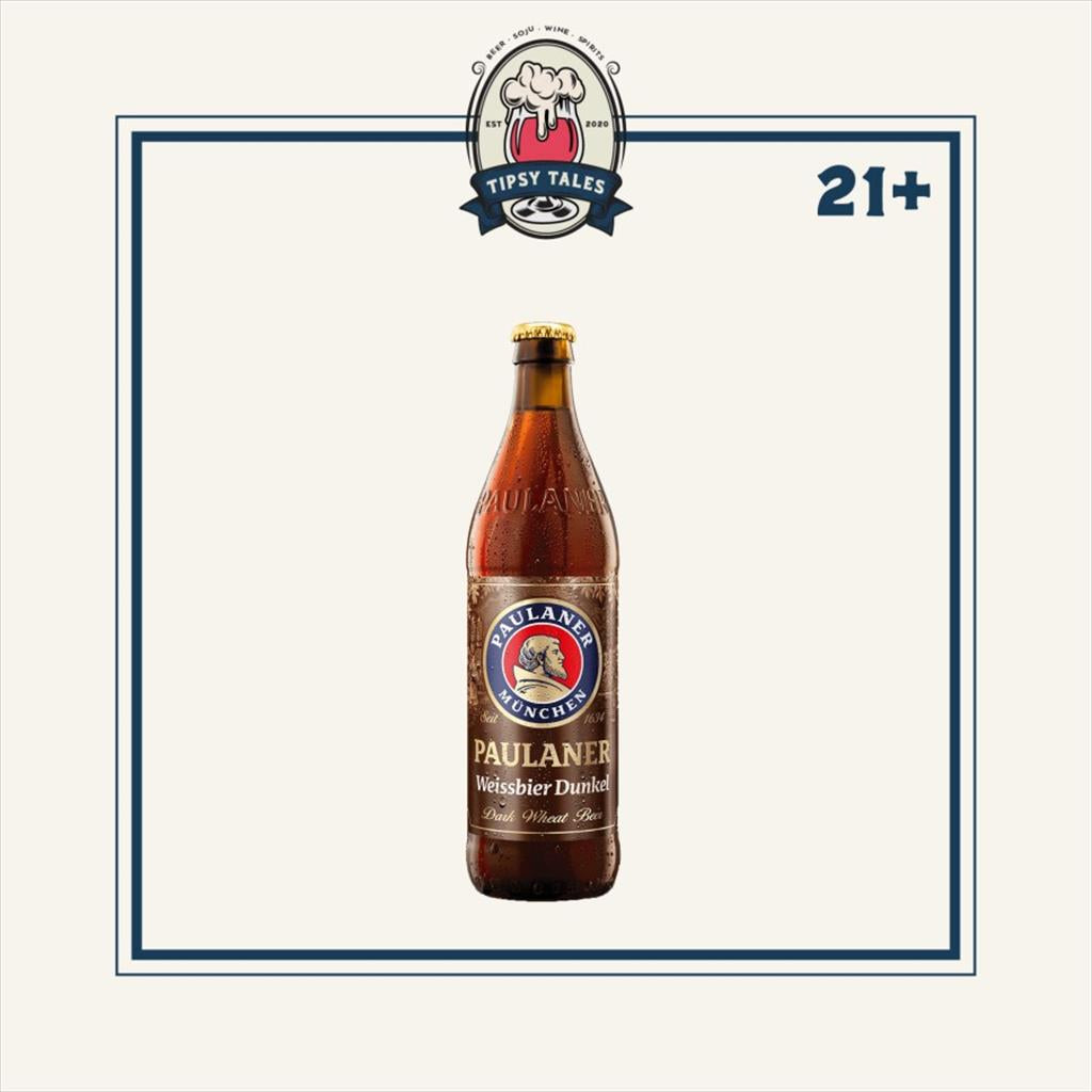 Paulaner Weissbier Dunkel Germany Dark Wheat Beer 500ml 1