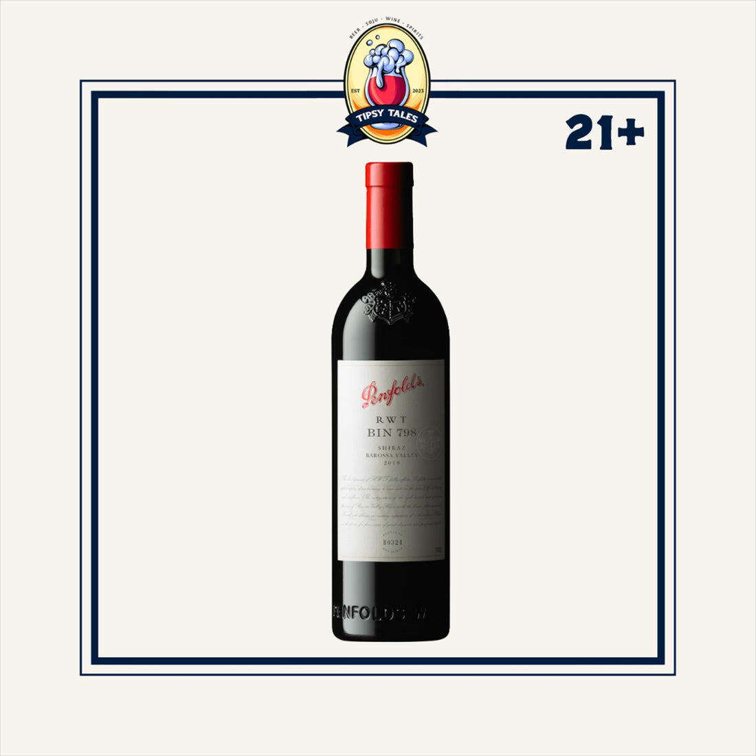 Penfolds RWT Bin 798 Shiraz 750ml 1