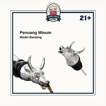 Penuang Minuman Banteng Stainless Caracter Animal 1