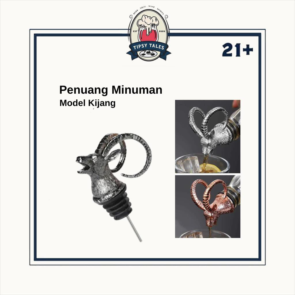 Penuang Minuman Kijang Stainless Caracter Animal 1
