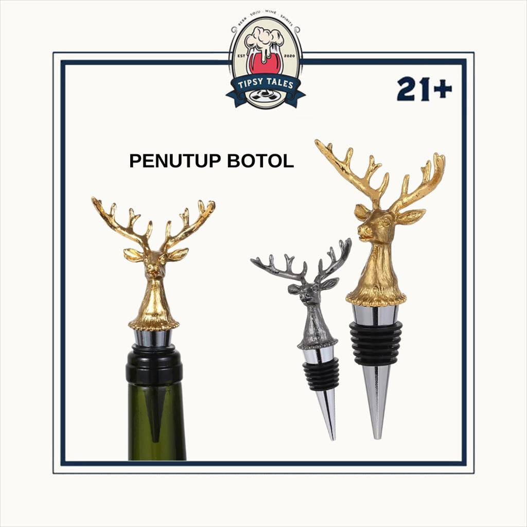 Penutup Botol Rusa Stainles  Caracter Animal 1