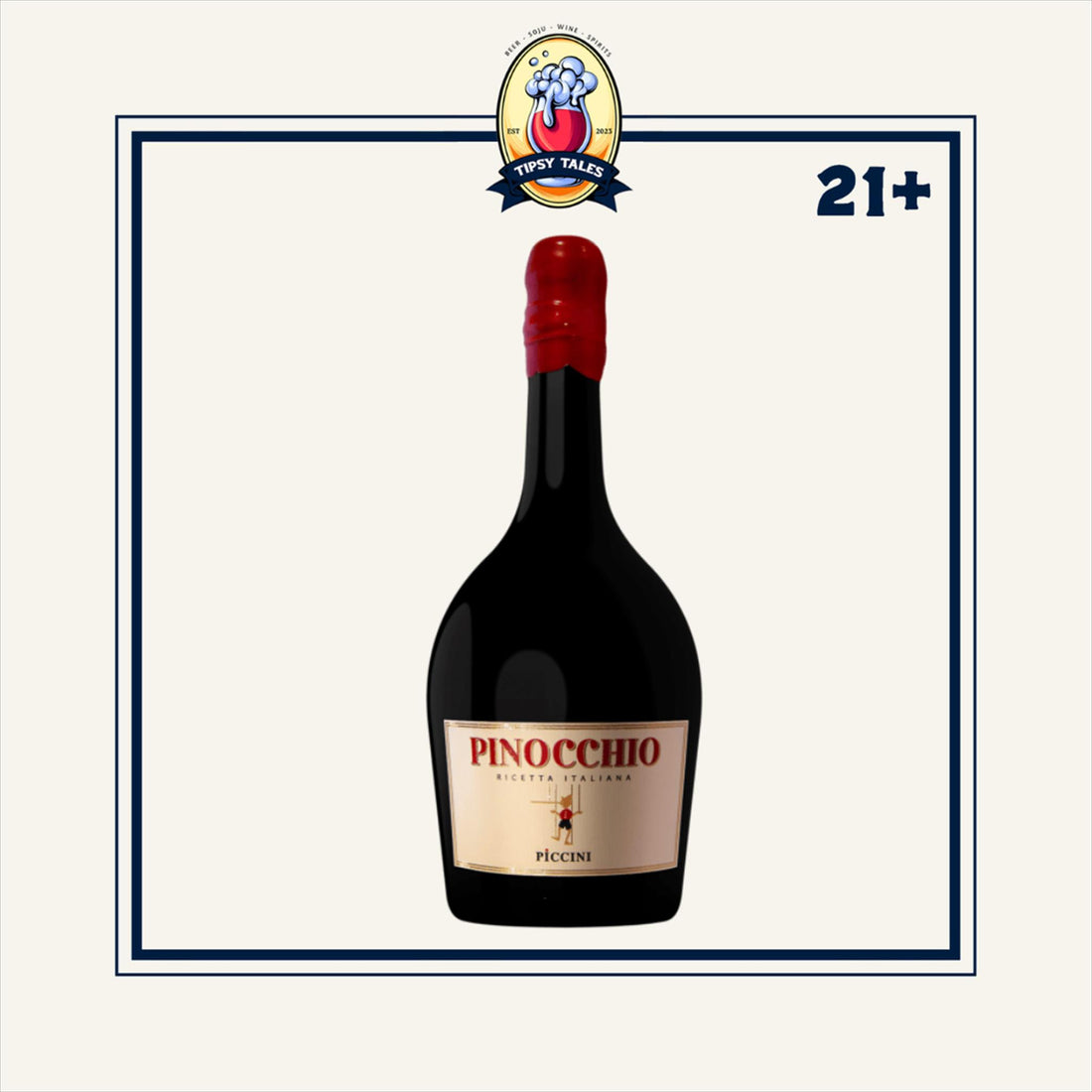 Piccini pinocchio vino rosso d’italia 750ml 1