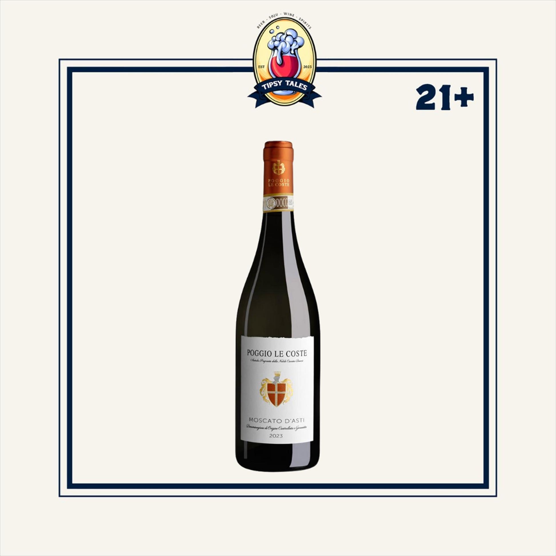 Poggio Le Coste Moscato D`asti 750ml 1