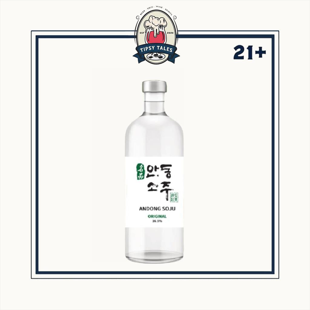 Premium Andong Soju Original 375ml 1