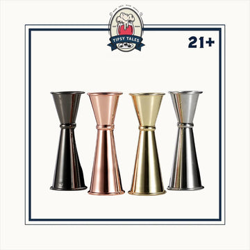 Premium jigger stainless 30/60ml measuring cup / gelas 1