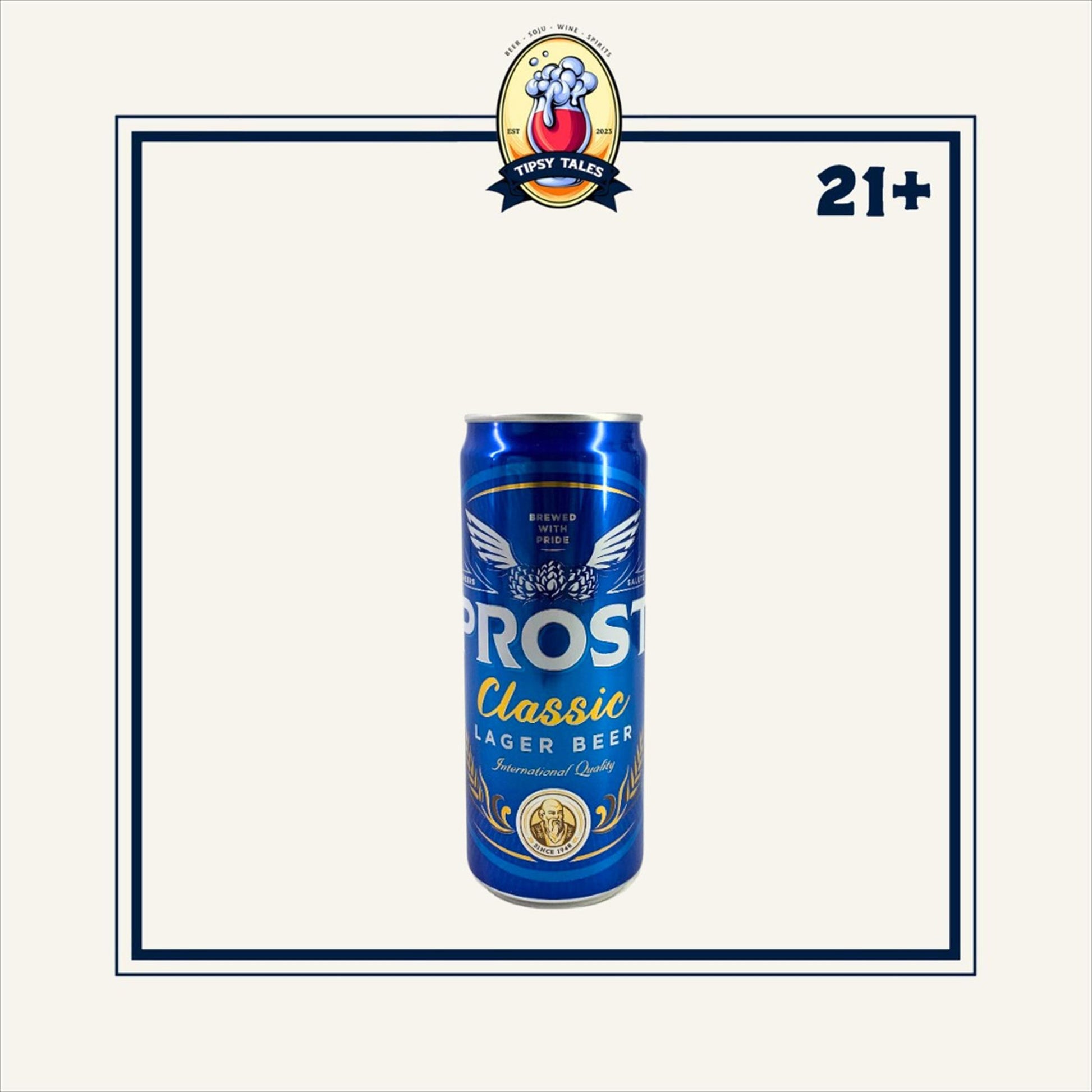 Prost Beer Classic Can 320ml 1