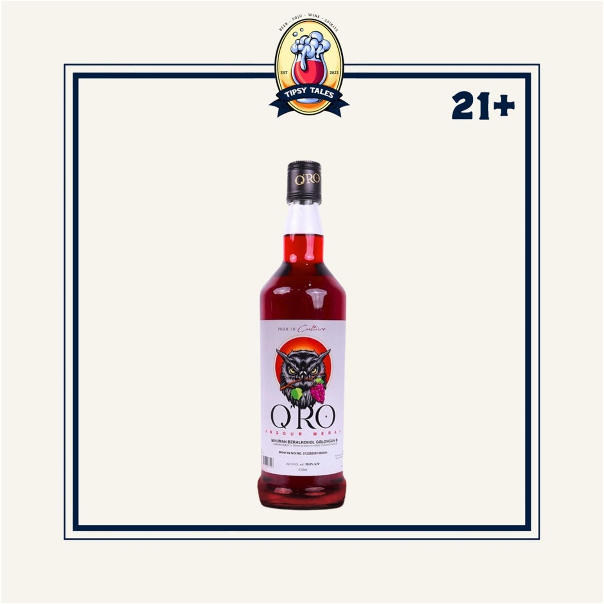 QRO Anggur Merah 650ml 1