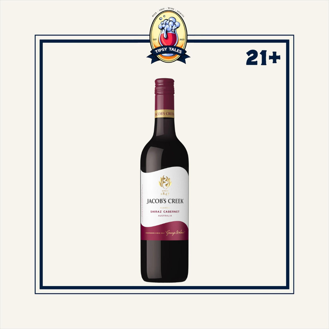 Red Wine Jacob Creek Cabernet Shiraz 750ml 1