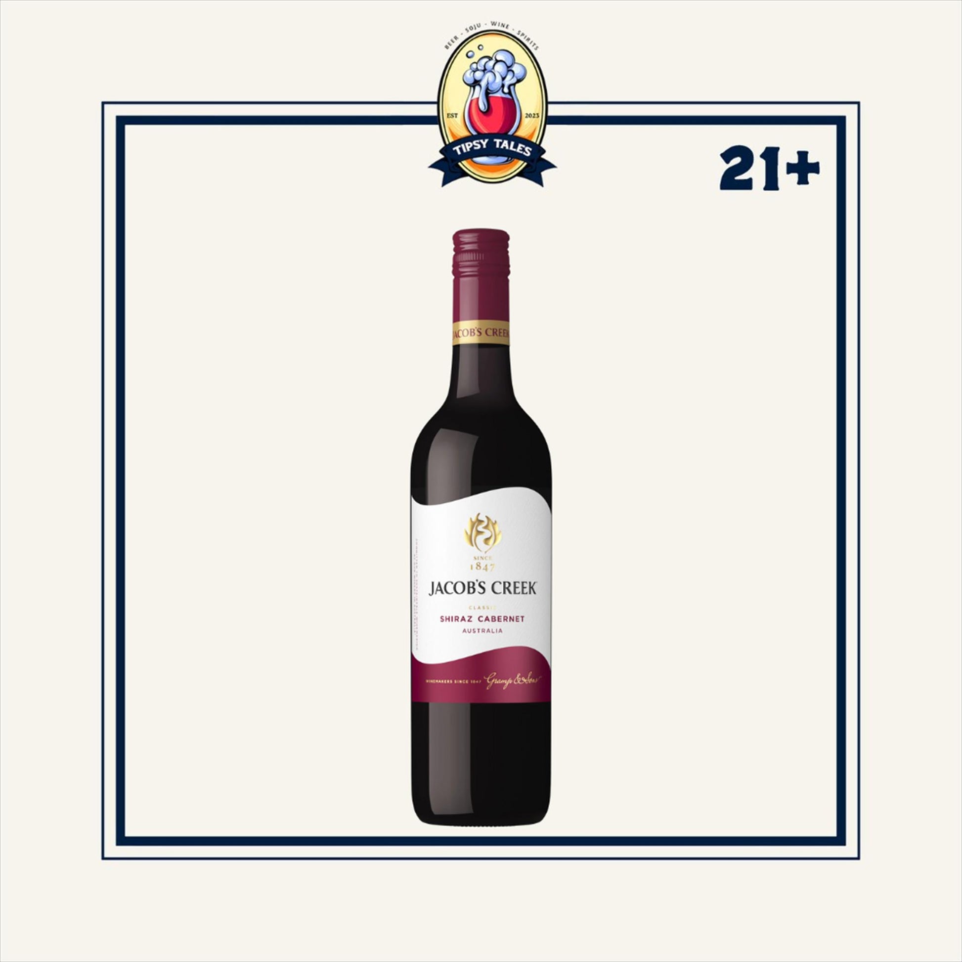 Red Wine Jacob Creek Cabernet Shiraz 750ml 1