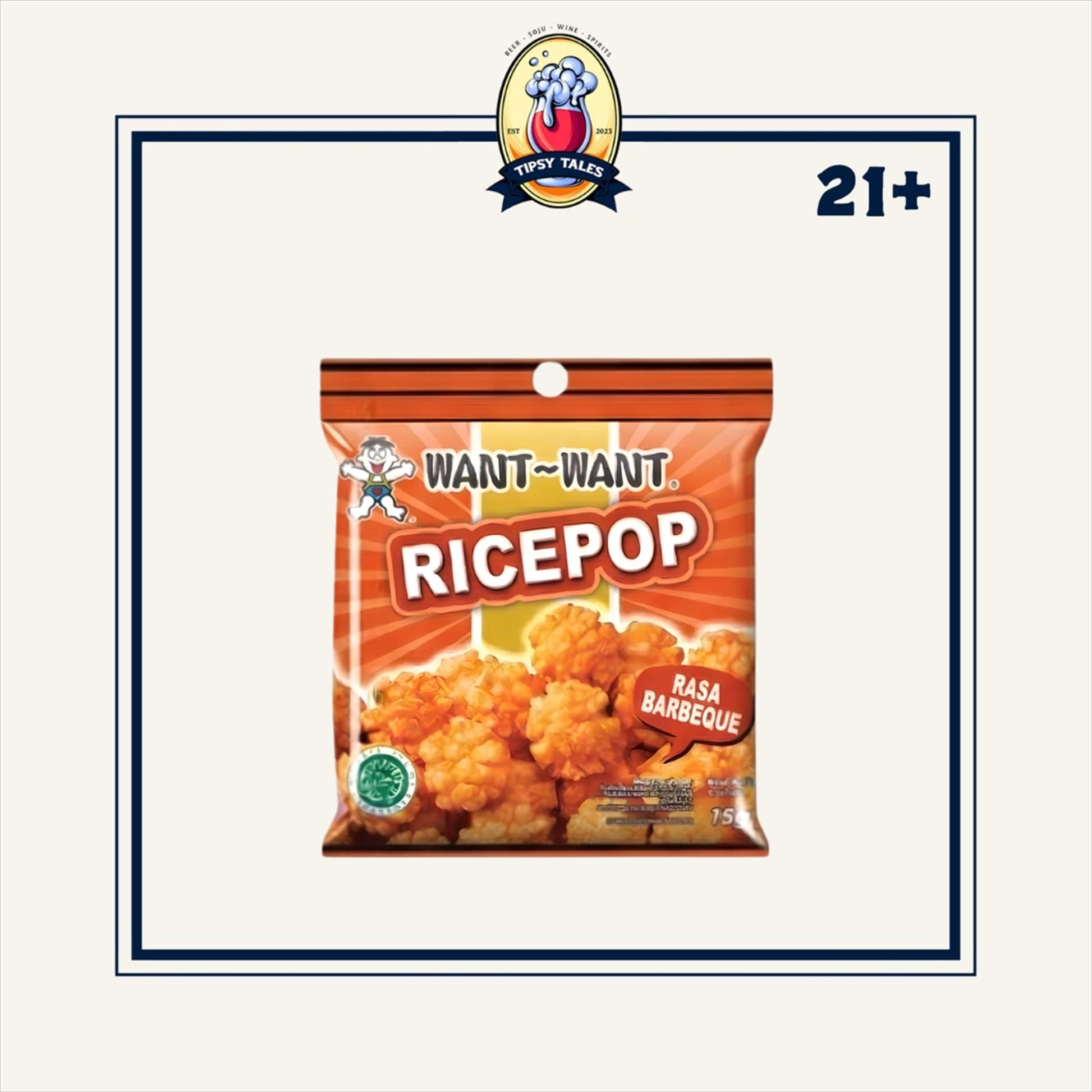 Ricepop Flavor Barbeque 15gr 1