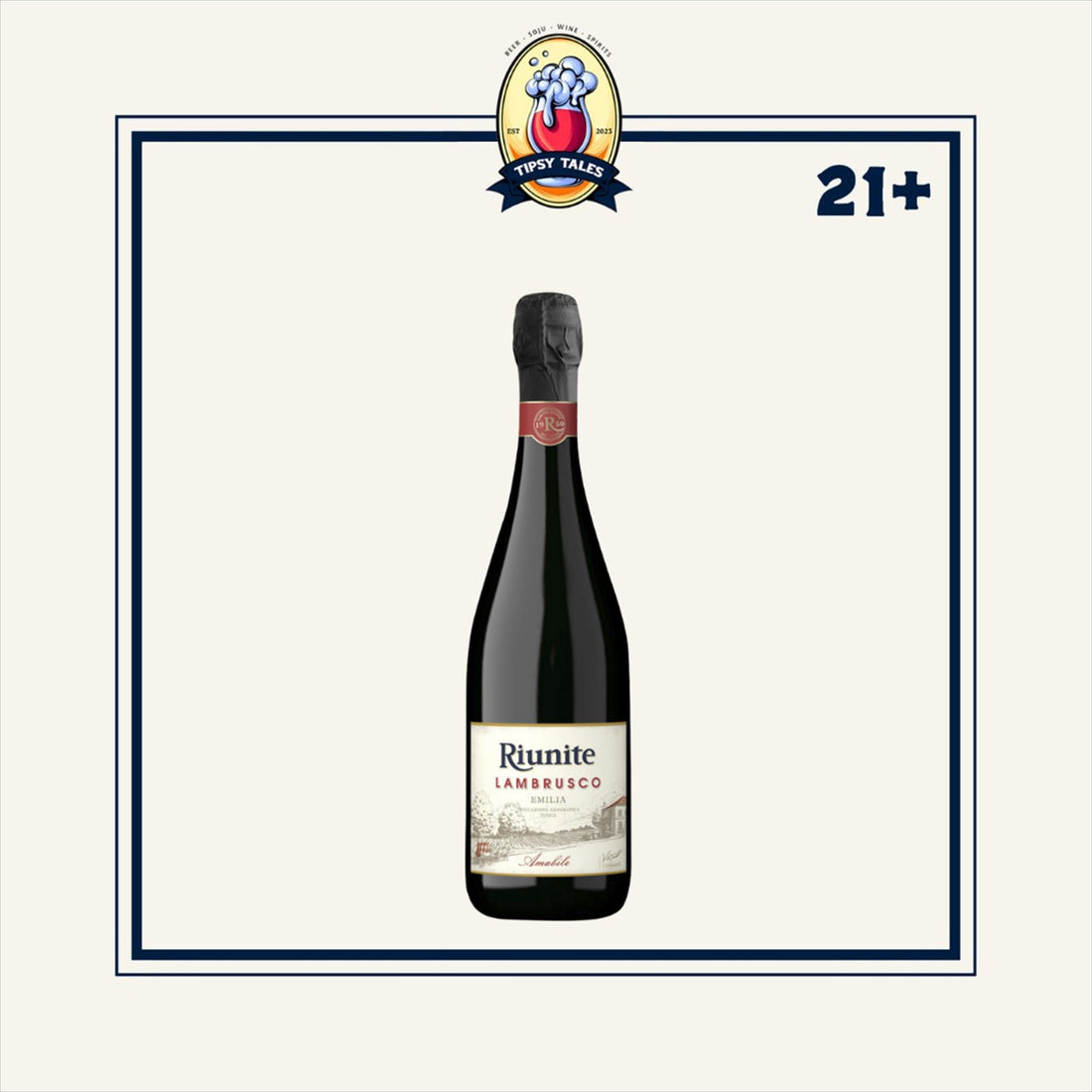 Riunite Lambrusco EmiliaAmabile 750ml 1