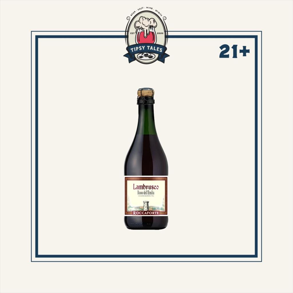 Roccaforte Lambrusco Rosso dell`Emilia Sweet Italian Wine 750ml 1
