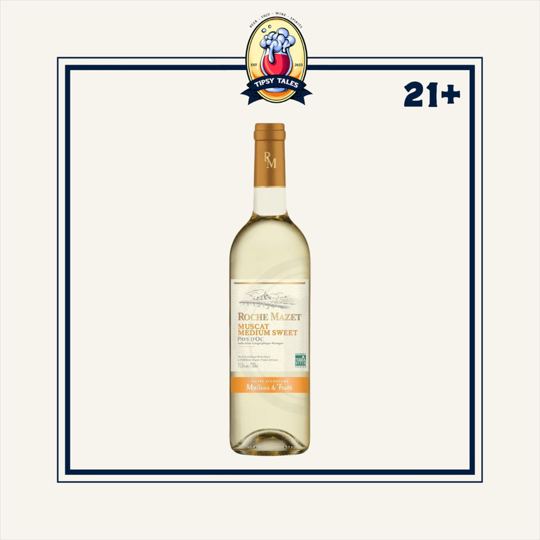 Roche Mazet Muscat Medium Sweet 750ml 1