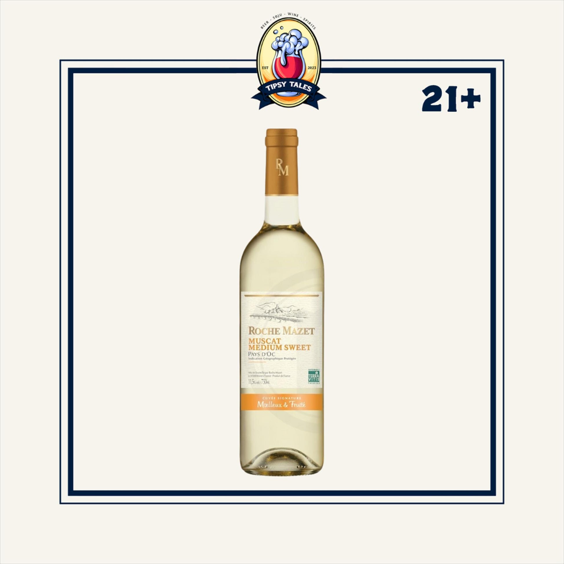 Roche Mazet Muscat Medium Sweet 750ml 1