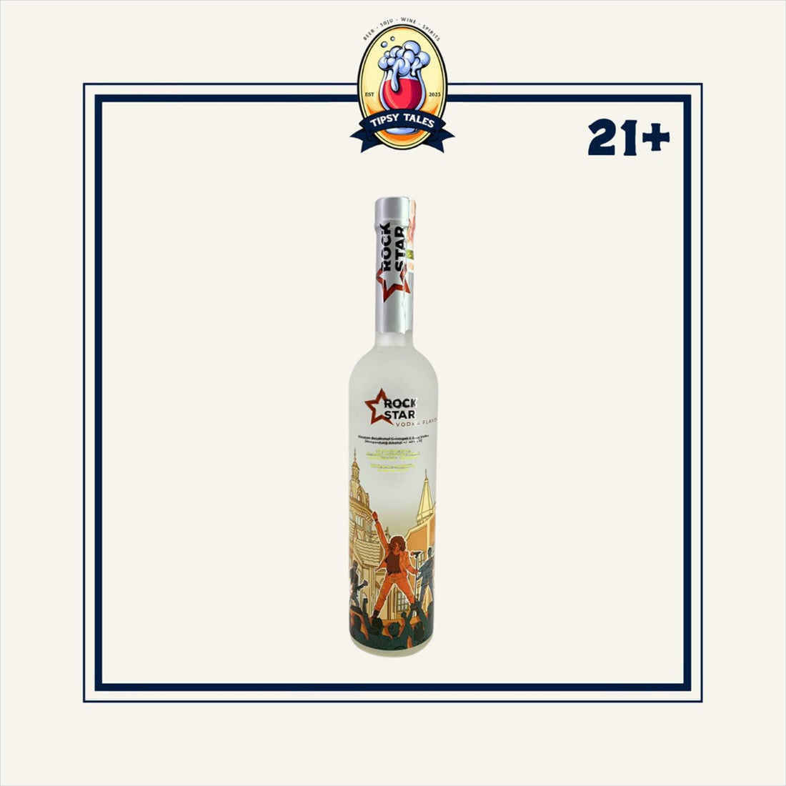 Rock Star Vodka 700ml 1