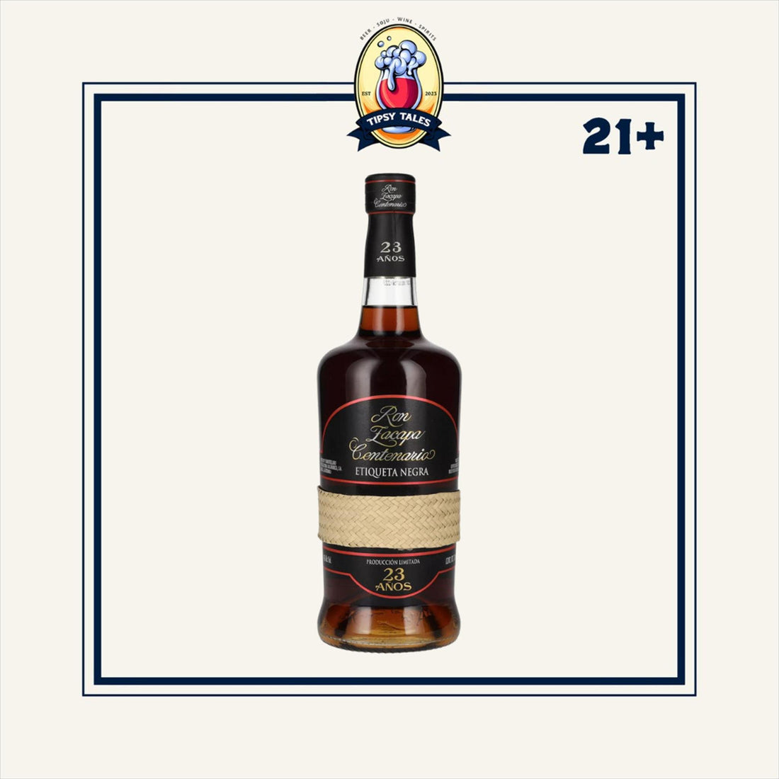 Ron Zacapa Rum Etiqueta Negra 23 Years Old 750ml 1