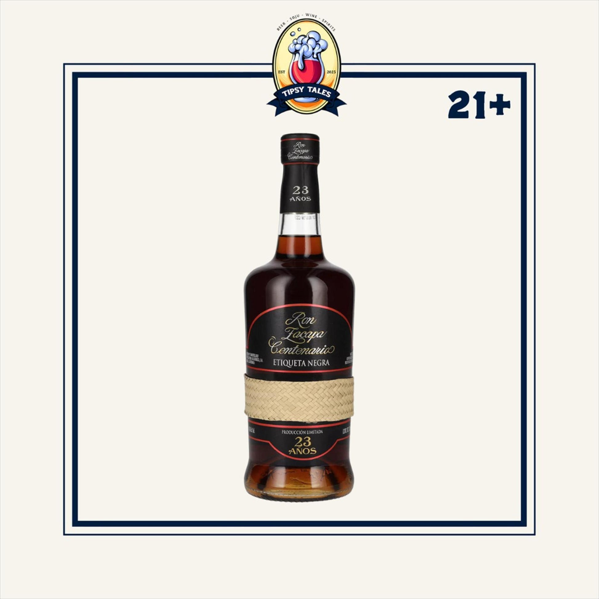 Ron Zacapa Rum Etiqueta Negra 23 Years Old 750ml 1