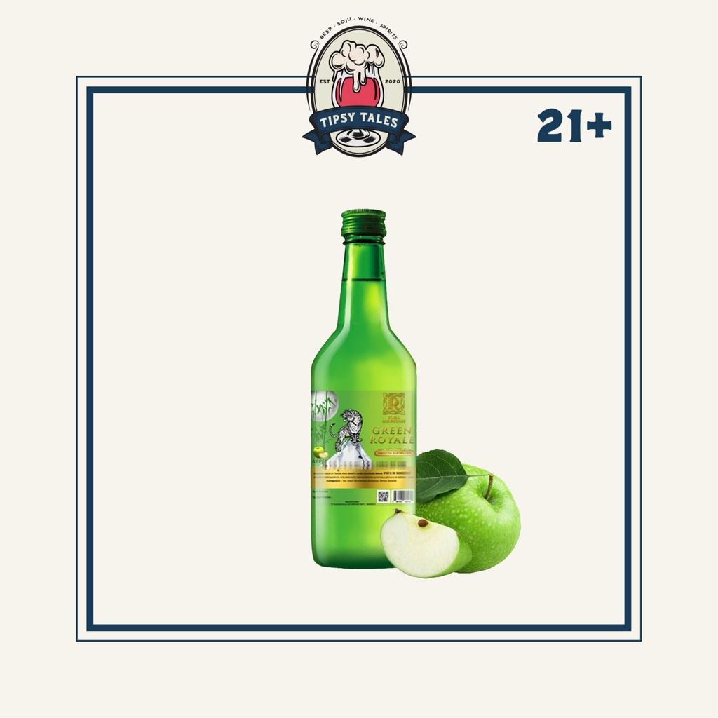 Royal Brewhouse Green Royale Apple Apel Soju 350ml 1