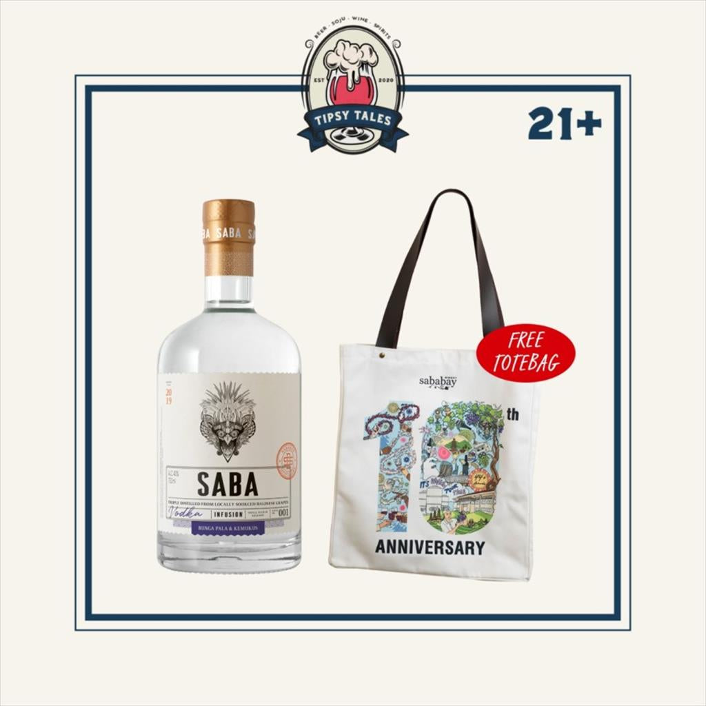 Sababay Saba Vodka Infusion Bunga Pala & Kemukus 750ml 1