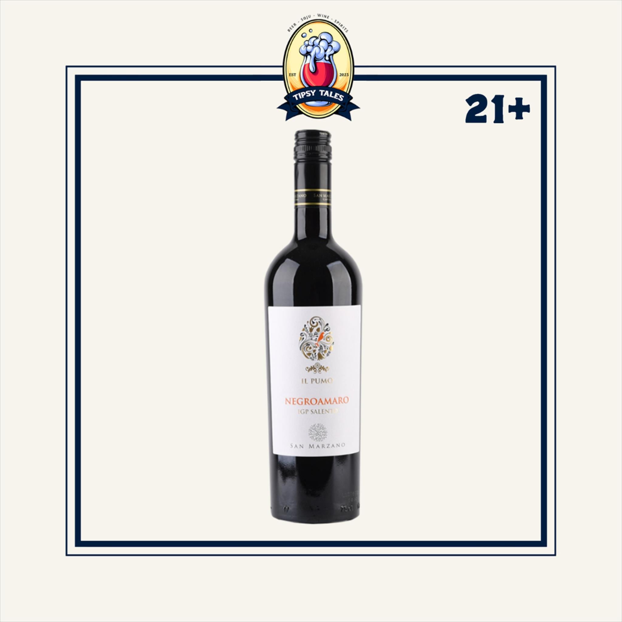 San Marzano Il Pumo Negroamaro IGP Salento Red Wine 750ml 1