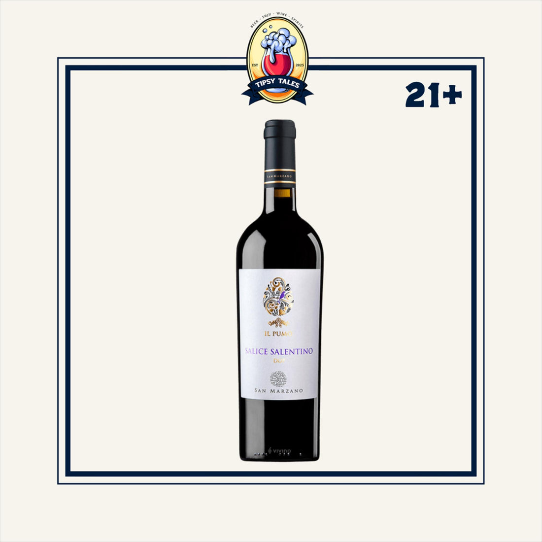 San Marzano Il Pumo Salice Salentino DOP Red Wine 750ml 1