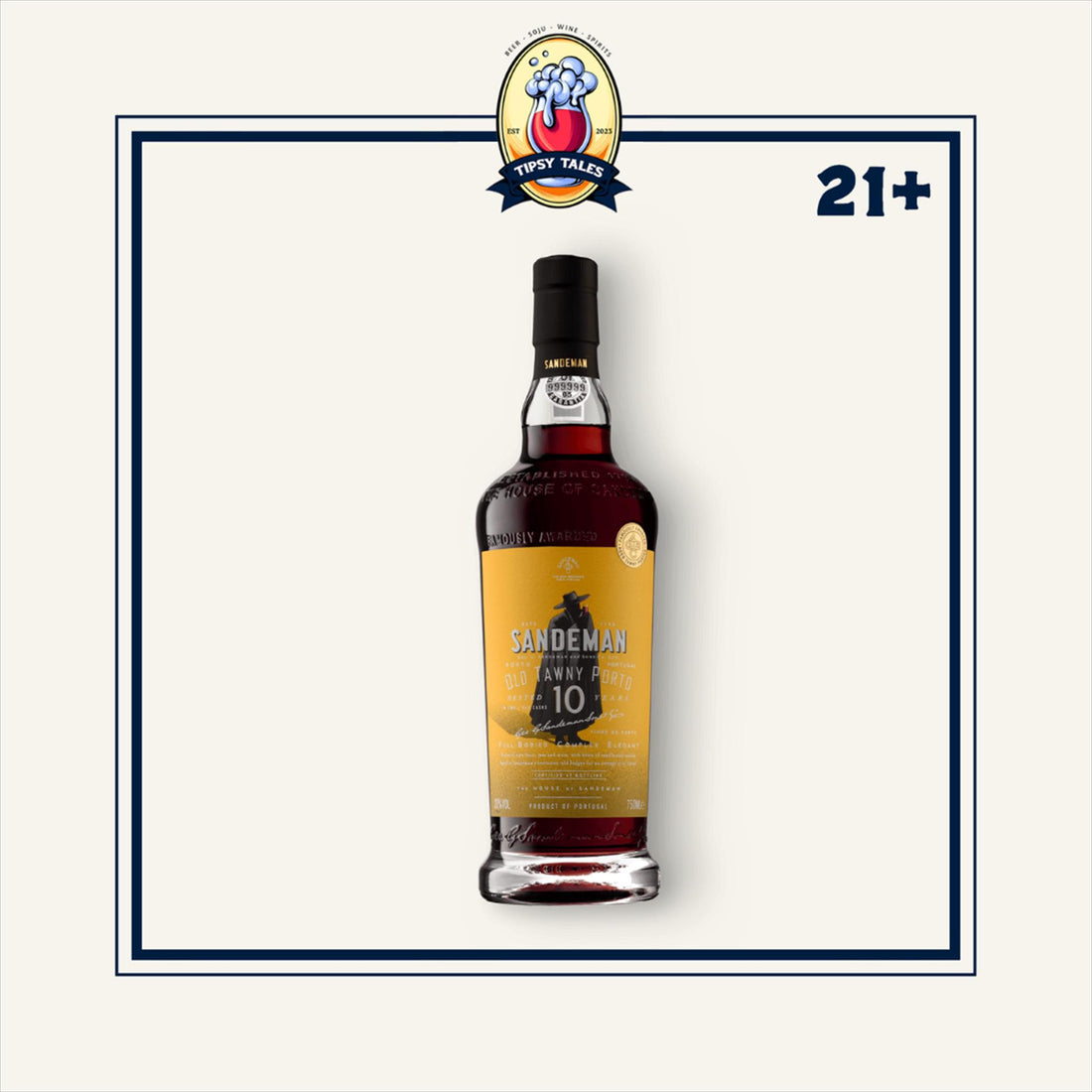 Sandeman 10 Years Old Tawny Port 750ml 1