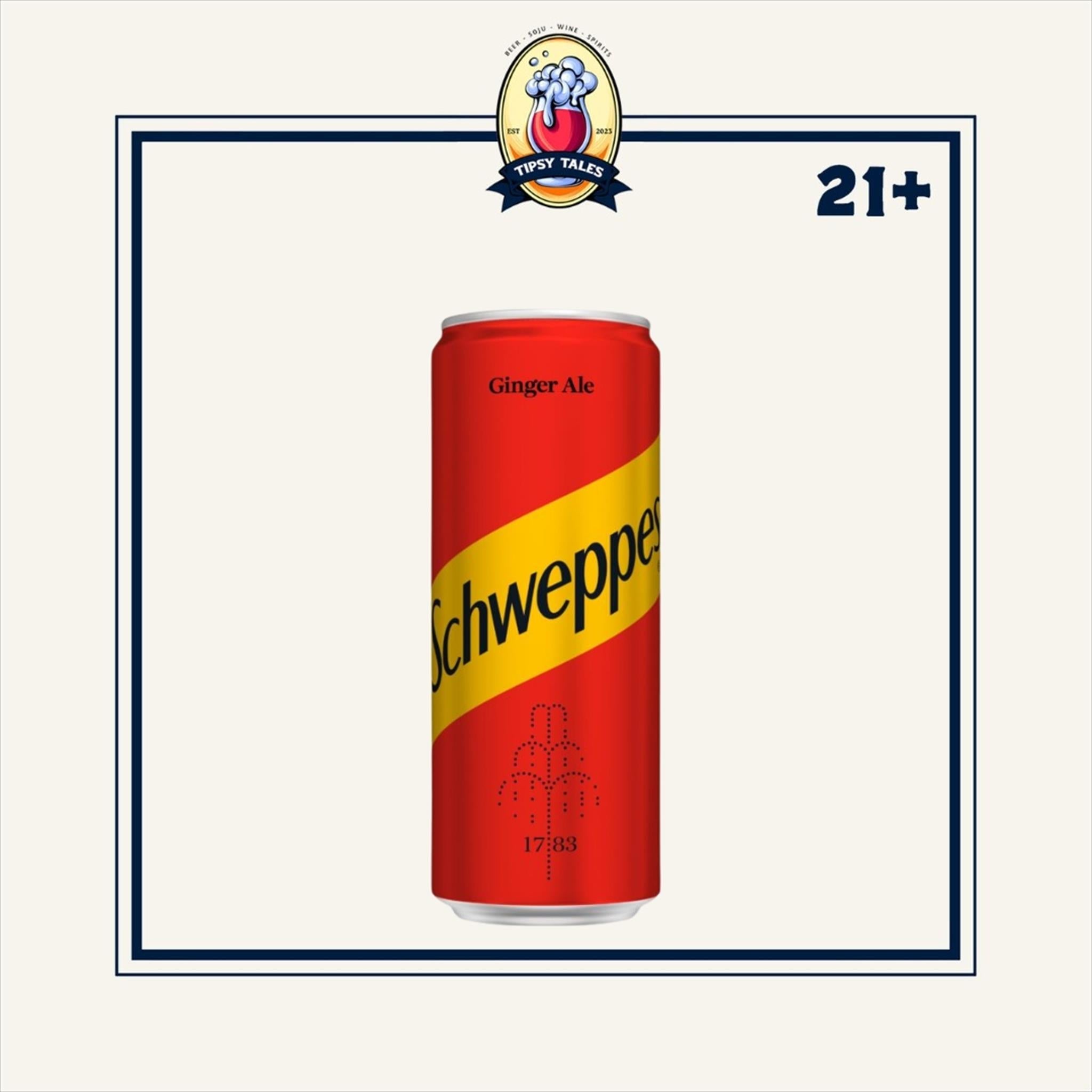 Schweppes Ginger Ale 250ml 1