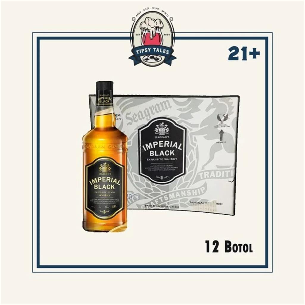 Seagrams / Seagram`s Imperial Black Whisky 750ml (12 botol) 1