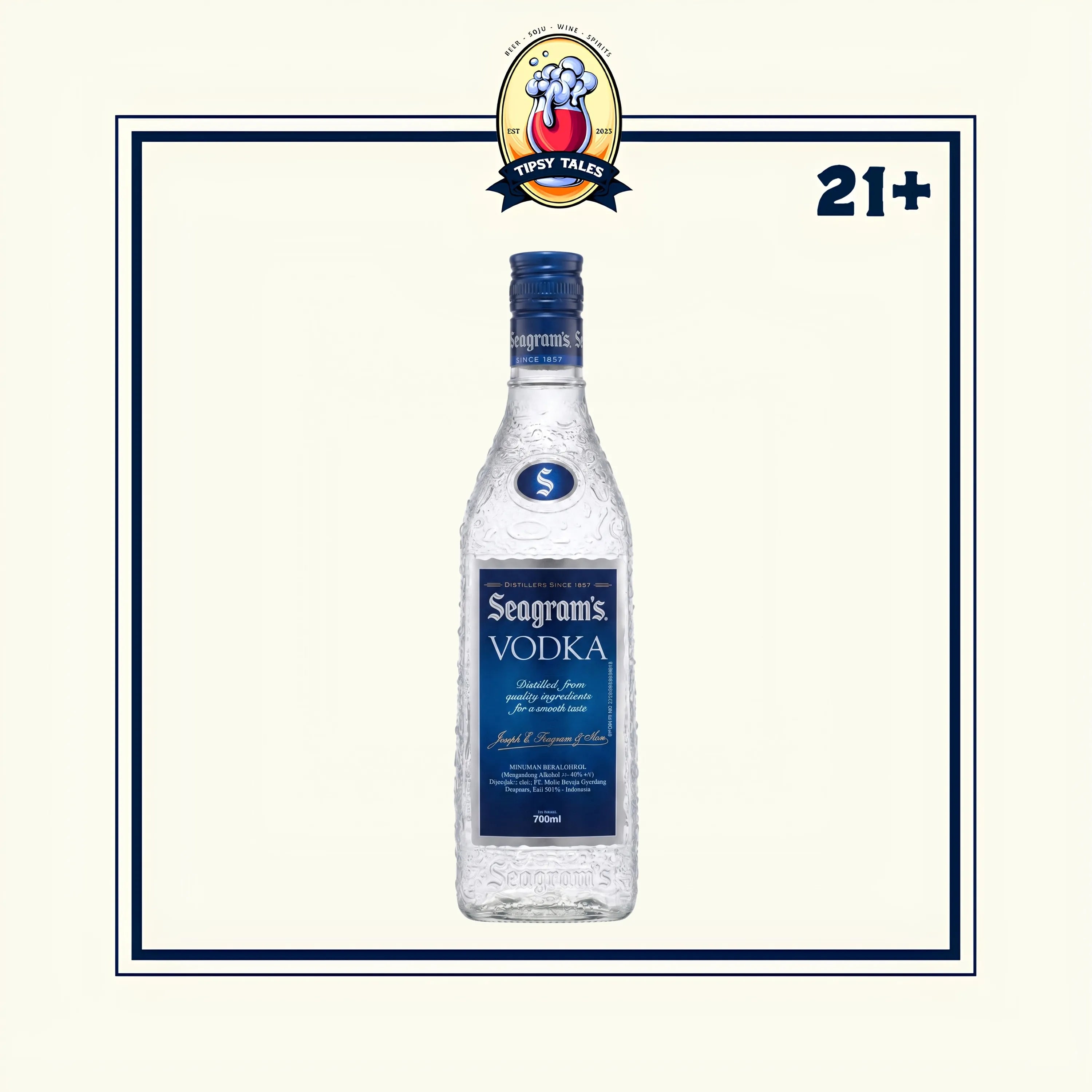 Seagram`s Vodka Extra Smooth 750 ml 1