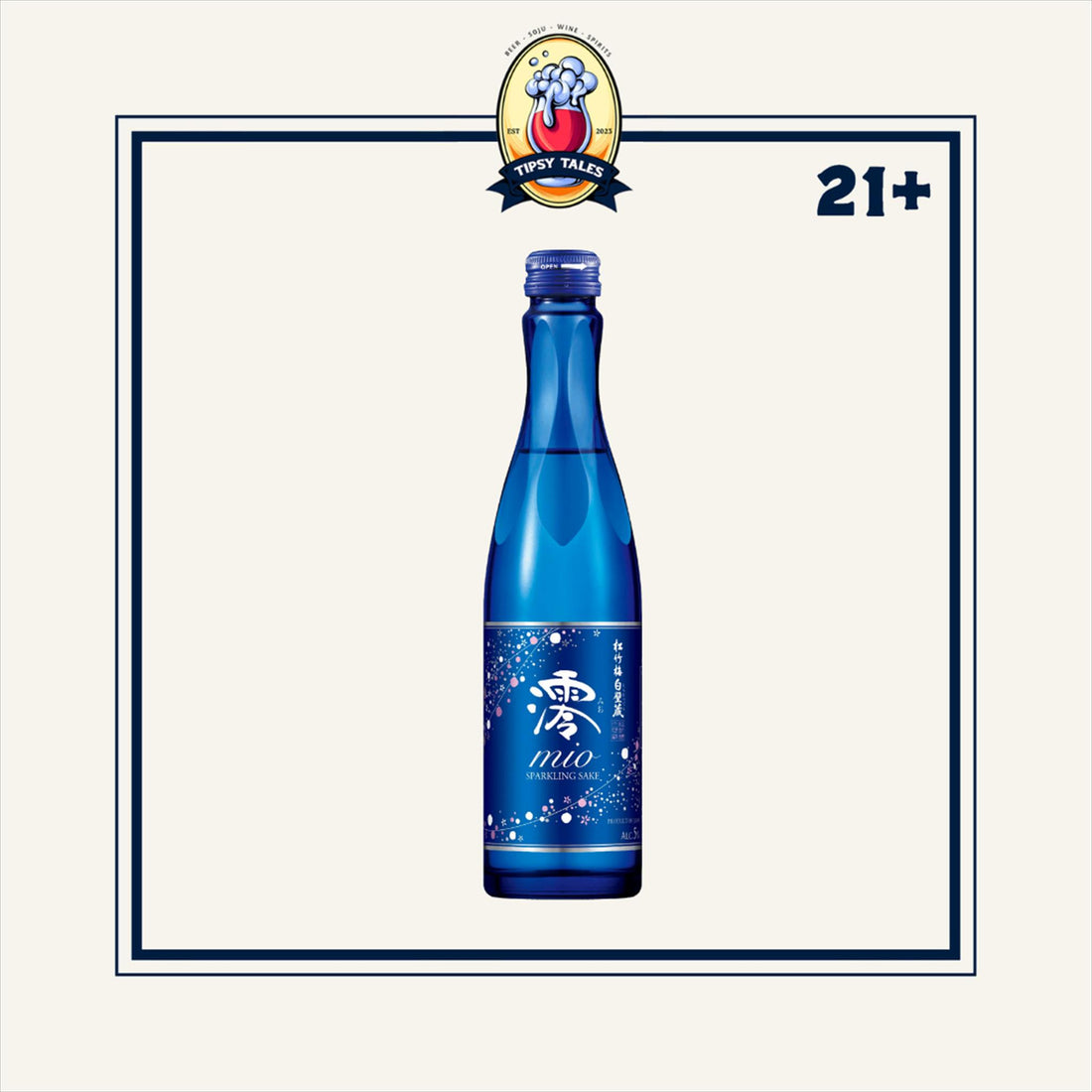 Shochikubai Shirakabegura Mio  Sparkling Sake 300 ml 1