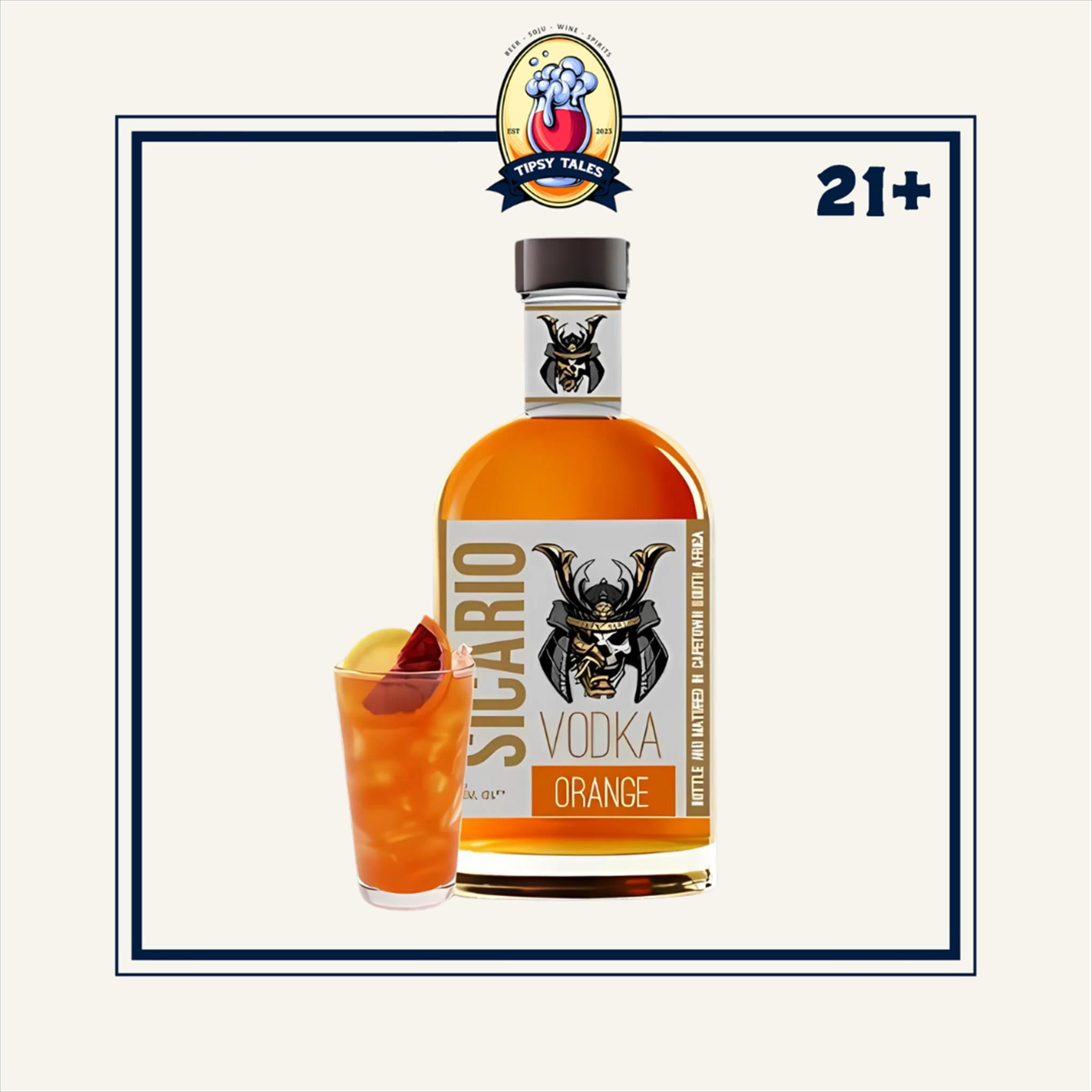 Sicario Vodka Orange 750ml 1