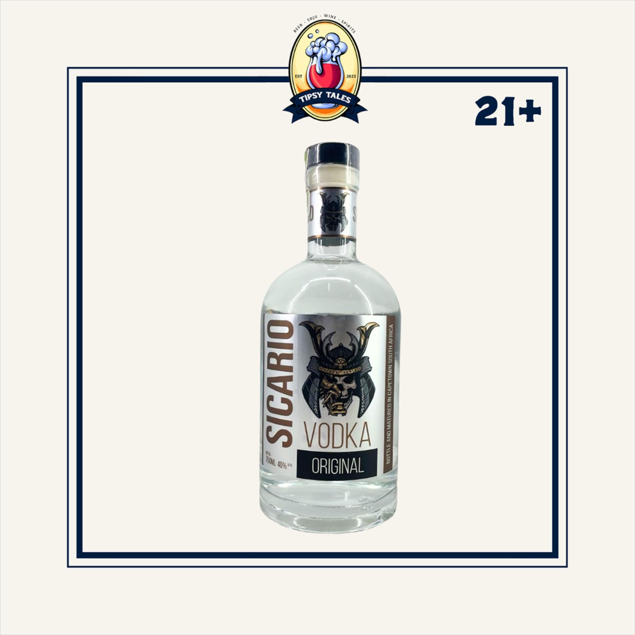 Sicario Vodka Original 750ml 1